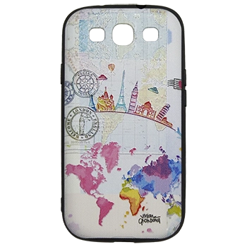 کاور طرح دار مدل P18 مناسب برای گوشی سامسونگ Galaxy S3